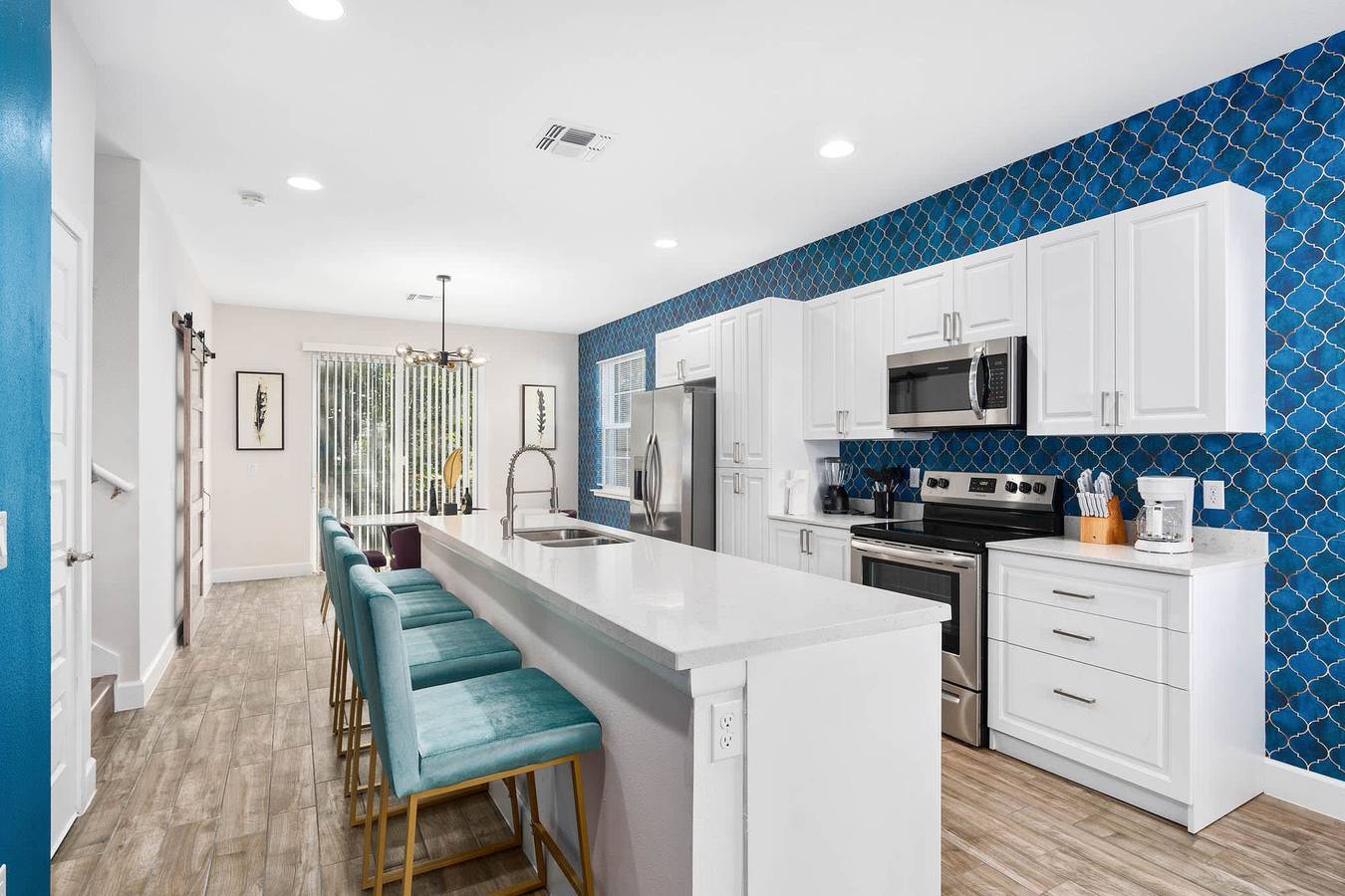 Super Luxe- Sleeps 17 W Designs   Near Disney  in Condado de Osceola