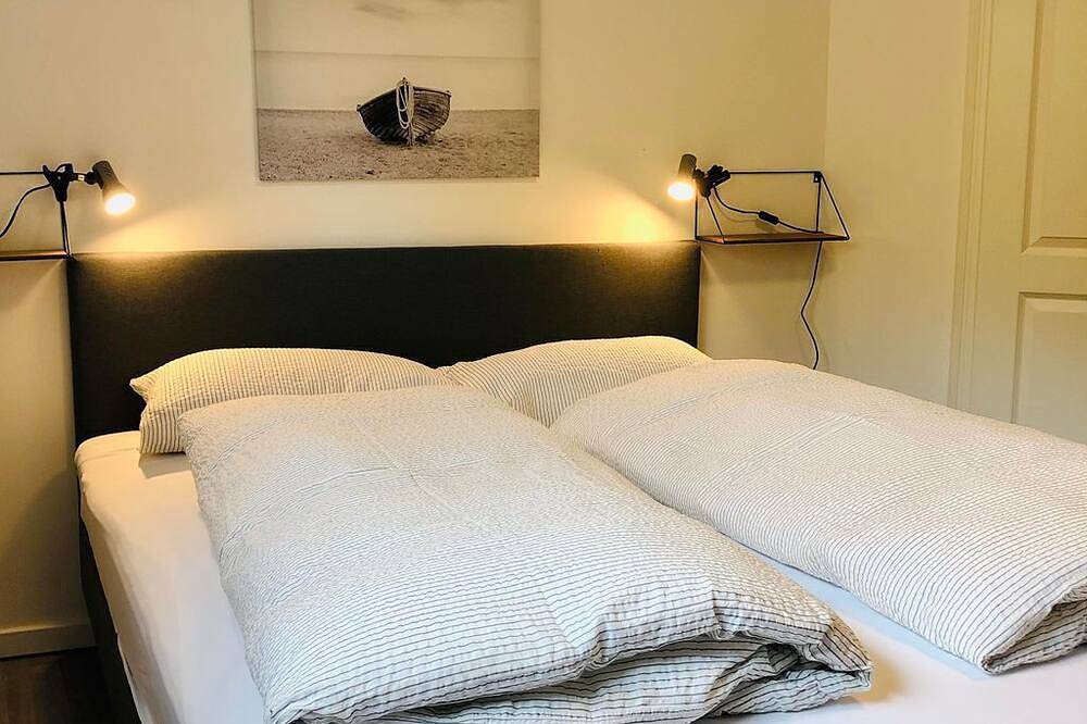 Ferienhaus No 2 - Appartement/Fewo, Bad, Wc, 2 Schlafräume in Friedrichstadt, Eider-Treene-Sorge