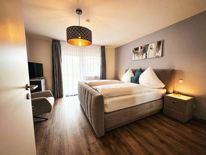 Geheel appartement, Appartement 'Ferienwohnung Eichert 55qm' met Balkon en Wifi in Sasbach am Kaiserstuhl, Kaiserstuhl