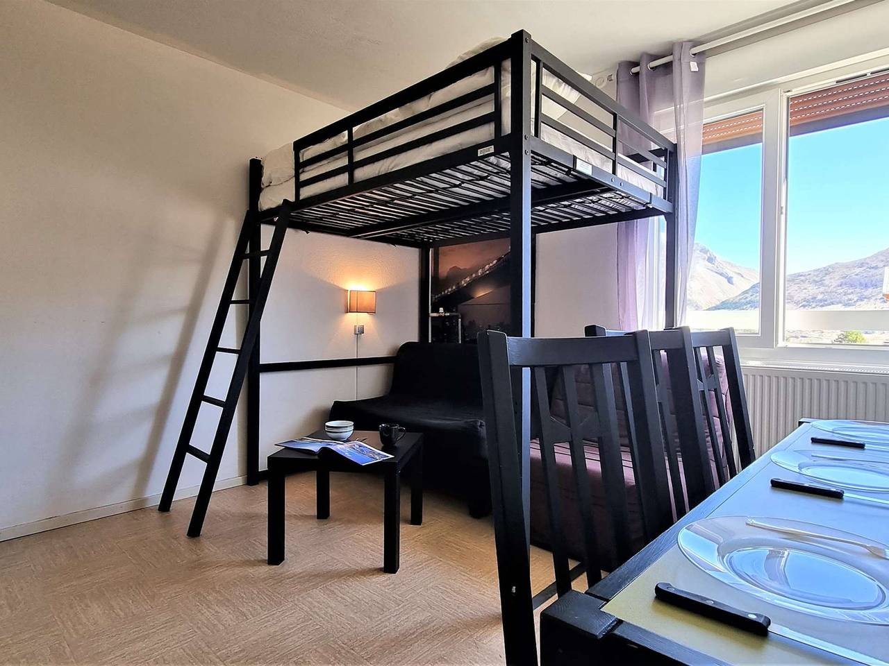 Appartement entier, Studio 2/3 pers, proche télésiège, Wifi, Parking in Saint-Étienne-en-Dévoluy, Le Dévoluy