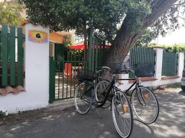 Gîte pour 4 personnes, avec jardin à Fregene