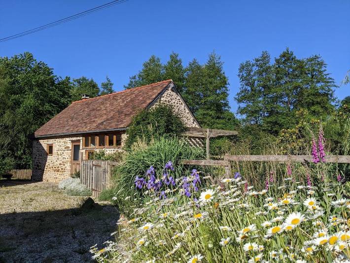 Maison de vacances pour 4 personnes, avec jacuzzi ainsi que jardin et piscine