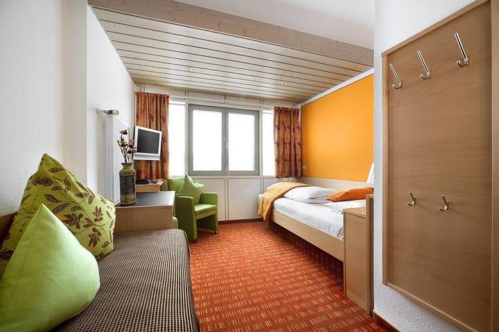Einzelzimmer Classic - Hotel Waldhorn in Kempten, Bayerisch Schwaben