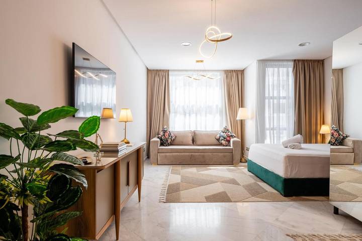 Vakantieappartement voor 3 personen, met uitzicht en terras in Tanger