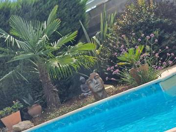 Cottage pour 2 personnes, avec piscine ainsi que terrasse et jardin à Castéra-Verduzan