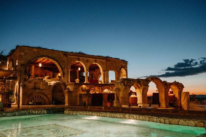 Hôtel pour 2 personnes, avec piscine ainsi que vue et jardin, animaux acceptés - 1