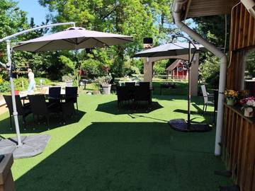 Maison d’hôte pour 2 personnes, avec jardin ainsi que terrasse et vue à Ménil-la-Horgne