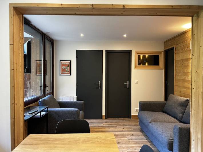 Gîte pour 7 personnes, avec balcon dans Plagne Bellecote - 3