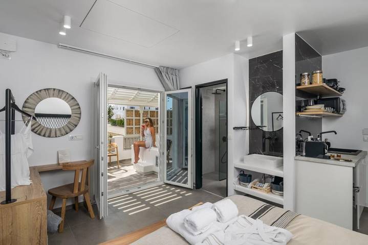 Appart’hôtel pour 2 personnes, avec jardin
