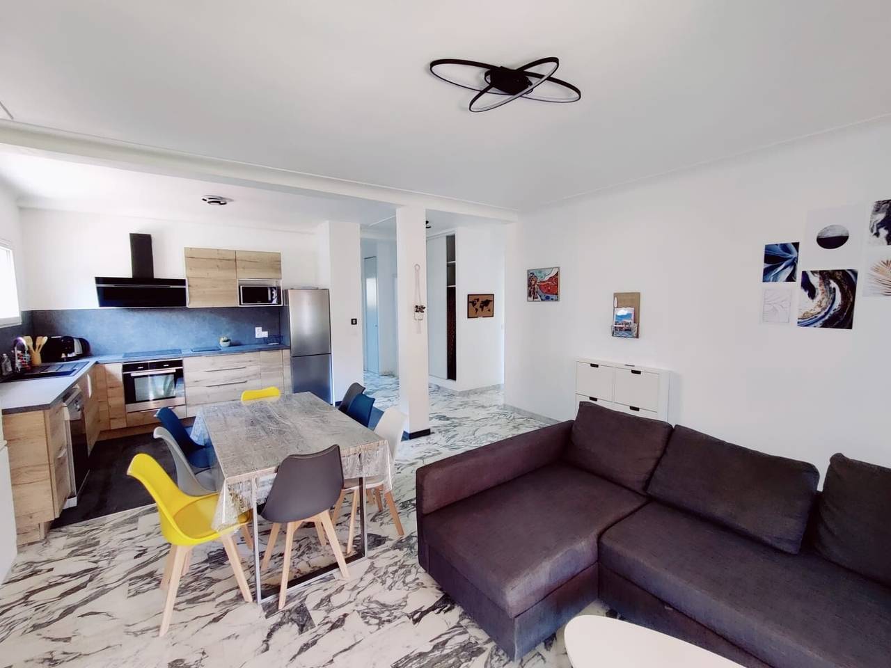 Villa « Upper » – 3 chambres, 8 personnes, terrasse privée, Wi-Fi, climatisation in Cagnes-sur-Mer, Côte méditerranéenne (France)