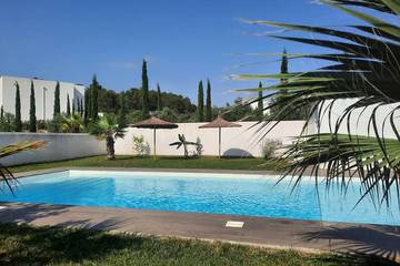 Location de vacances pour 6 personnes, avec piscine et terrasse, animaux acceptés à Tourouzelle