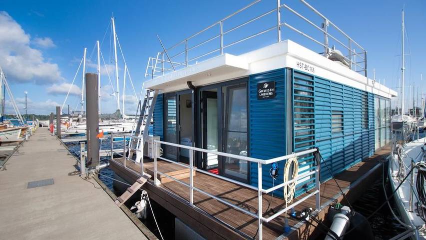 Ferienhaus mit Meerblick für 4 Personen, mit Terrasse und Balkon/Terrasse in Flensburg