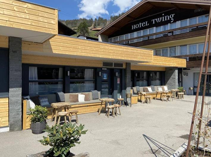 Hôtel pour 2 personnes, avec terrasse
