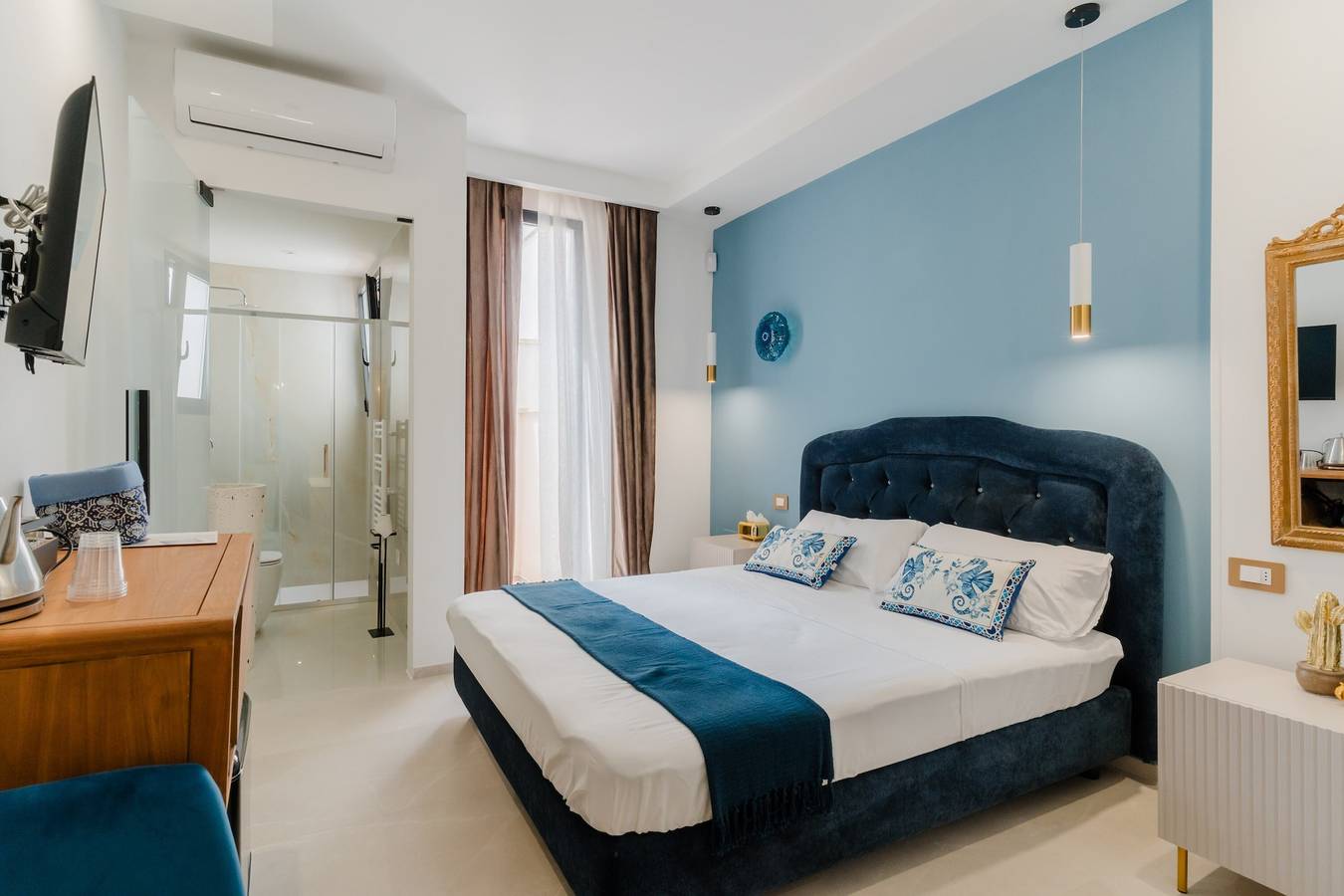 Chambre "Li Pumi" avec terrasse partagée, Wi-Fi et climatisation in Taviano, Golfe de Tarente