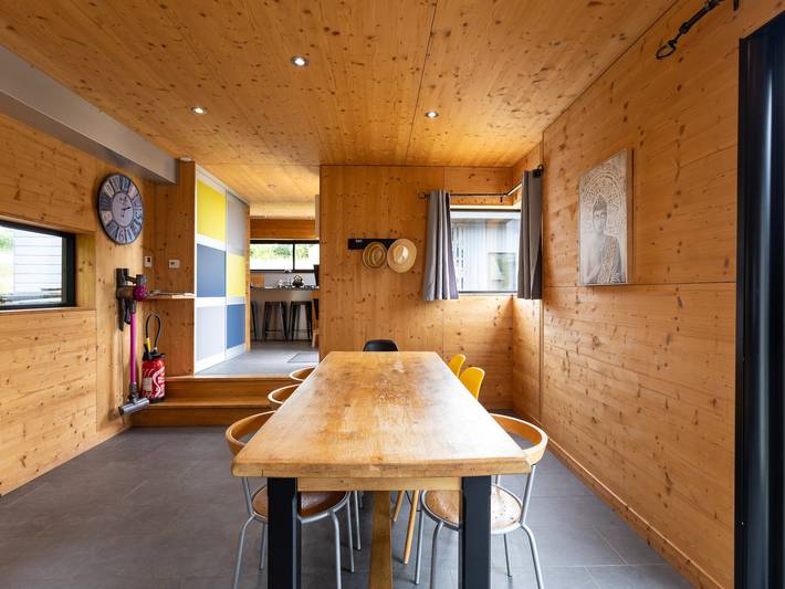 Maison de vacances 'La Cafoutche X X L' avec terrasse privée, jardin partagé et Wi-Fi in Gommenec'h, Cotes-d'Armor