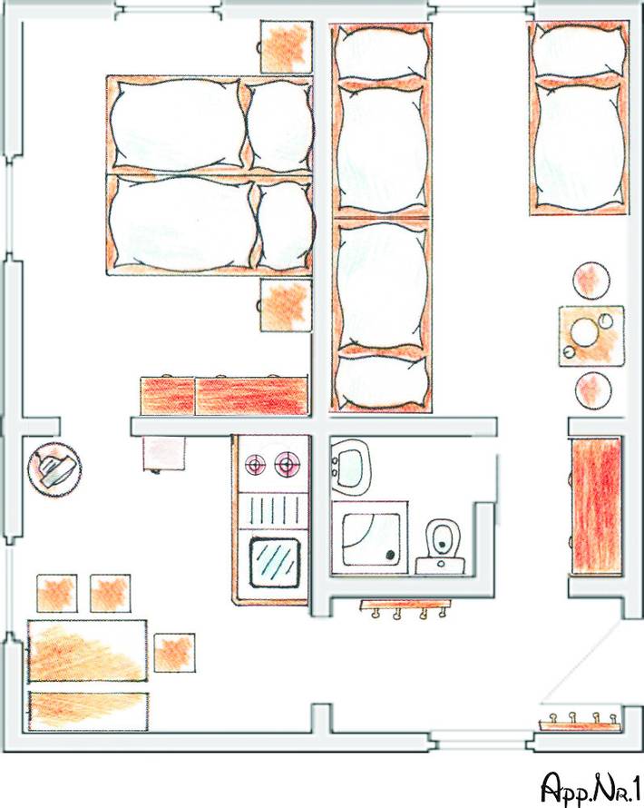 Ferienwohnung für 5 Personen, mit Terrasse und Garten in Niederösterreich - 4