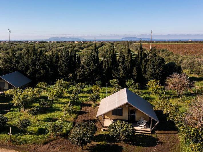 Tenda per 2 persone, con Piscina per bambini in Sicilia