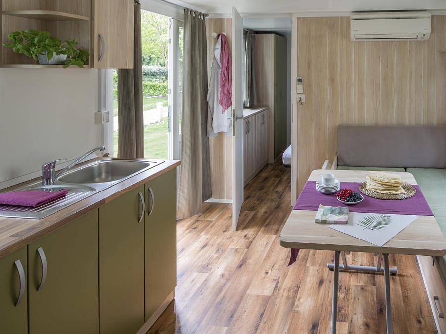 Camping Sabbiadoro - Mobilheim 5 personen - F+ - Family in Lignano Sabbiadoro, Udine Provinz