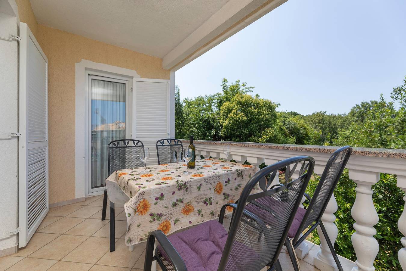 Ganze Ferienwohnung, Ferienwohnung für 4 Personen ca. 55 qm in Bogovići, Kvarner Bucht (Krk) in Malinska-Dubašnica, Krk