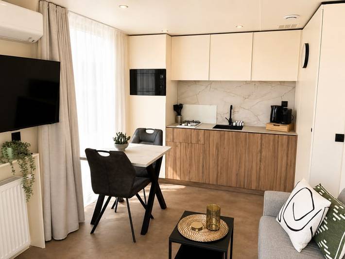 Camping für 2 Personen, mit Terrasse und Seeblick sowie Balkon/Terrasse in Südholland - 3