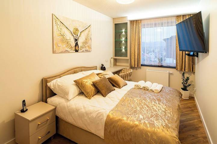 Ganze Wohnung, ApartSanok - Apartament Widokowy 27-49 in Sanok, Karpaten (Polen)