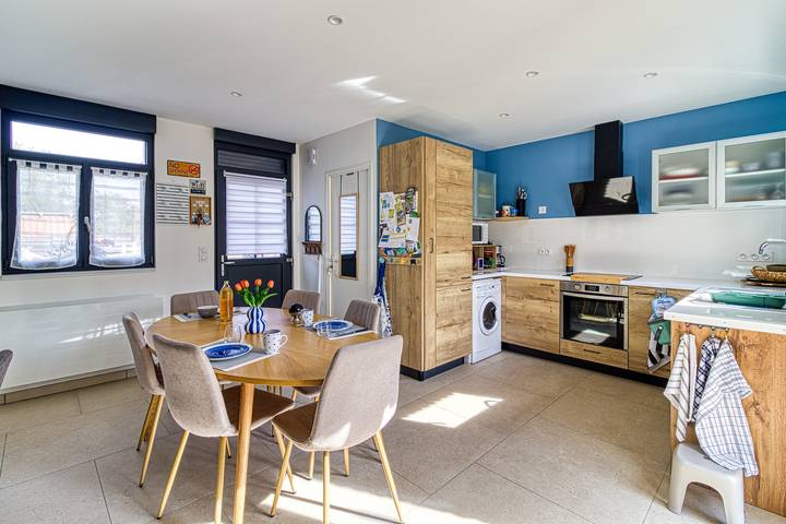 Ferienhaus für 4 Personen mit Terrasse in Ghyvelde, Flanderns Dünenküste
