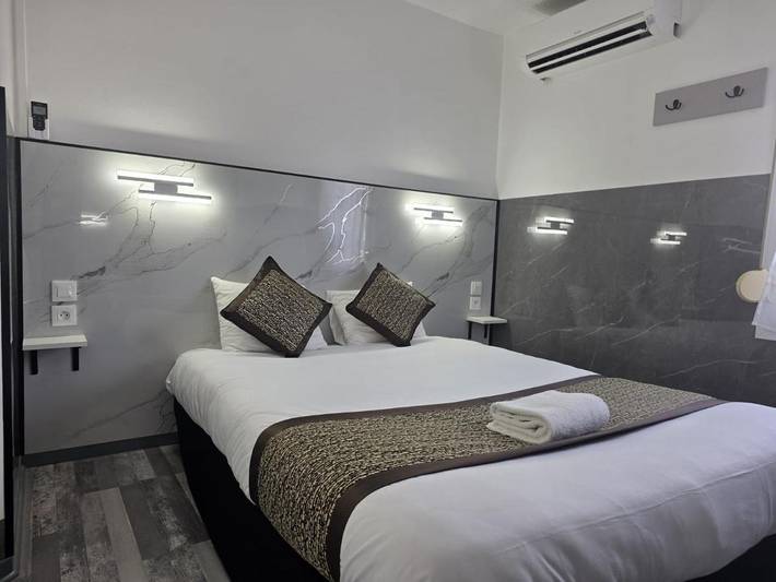 Hôtel pour 2 personnes, avec Balcon ainsi que Terrasse et Jardin