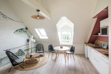Gîte pour 2 personnes, avec terrasse à Saint-Benoît-des-Ondes