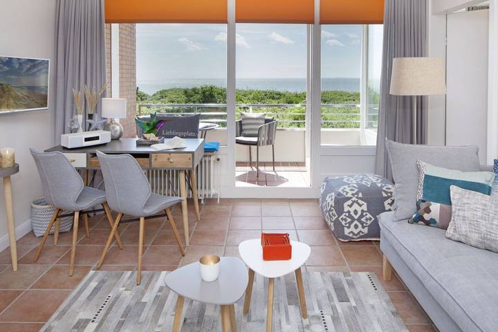 Ferienwohnung für 2 Personen, mit Balkon und Ausblick in List (Sylt)