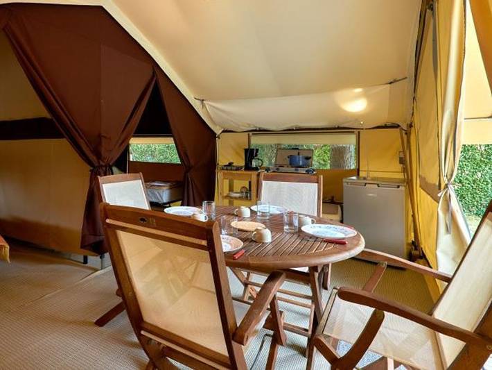 Tente pour 2 personnes, avec bassin pour enfant et sauna en Charente-Maritime - 4