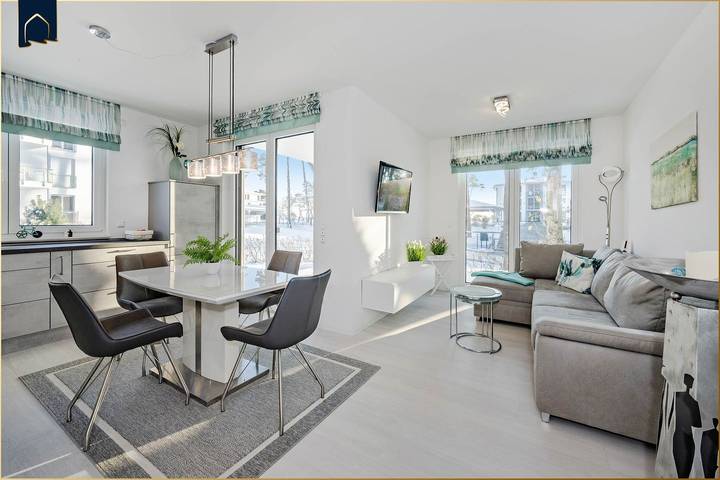 Ferienwohnung für 4 Personen, mit Ausblick und Seeblick sowie Sauna und Garten in Zirchow - 2