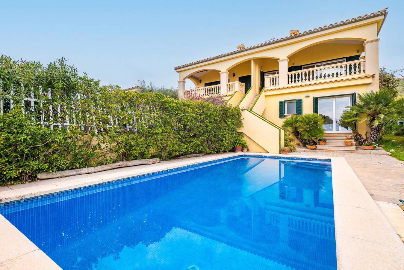 Xilvar - Schöne Villa mit privatem Pool und kostenloses W-Lan nur wenige Schritte vom Meer entfernt in Alcanada, Alcúdia