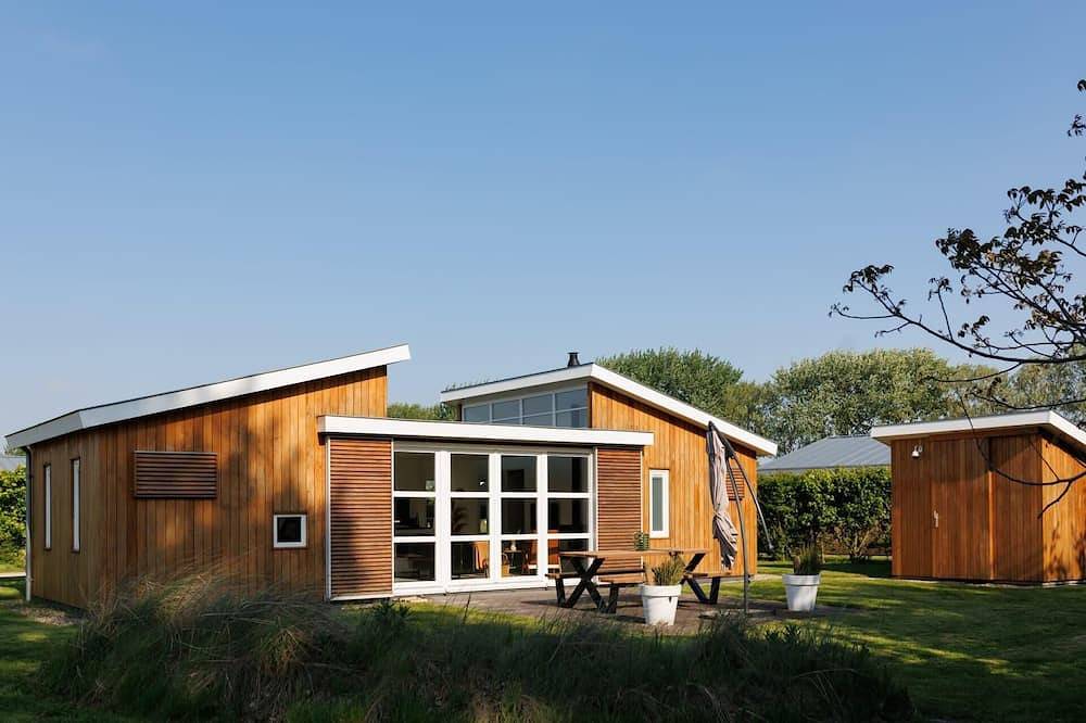 Willkommen in diesem sehr gut ausgestatteten Chalet mit modernem skandinavischen Flair! Dieses Chale in Burgh-Haamstede, Zeeuwse Kust