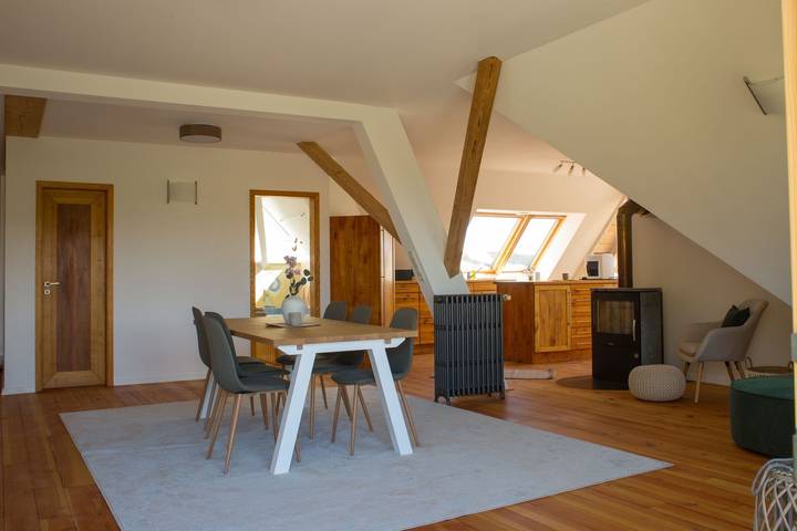 Ganze Ferienwohnung, Holz und Naturhof Geng Wohnung Eiche in Herdwangen-Schönach, Region Bodensee-Oberschwaben