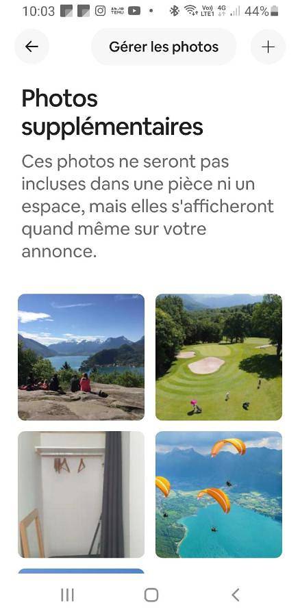 Appartement de vacances pour 3 personnes, avec jardin