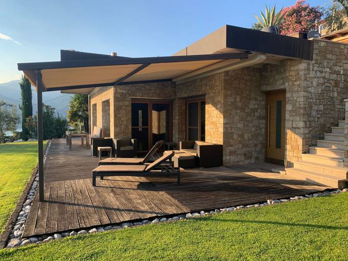 Ferienhaus für 6 Personen, mit Terrasse und Garten sowie Sauna in Malcesine