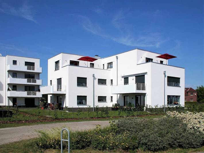 Ferienwohnung für 9 Personen, mit Seeblick und Ausblick sowie Balkon, kinderfreundlich im Lausitzer Seenland