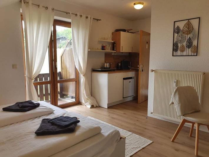 Ferienwohnung für 3 Personen, mit Balkon und Sauna sowie Ausblick in Philippsreut - 4