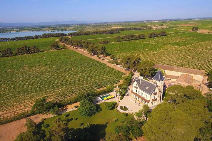 Château pour 11 personnes, avec Jardin dans l' Hérault