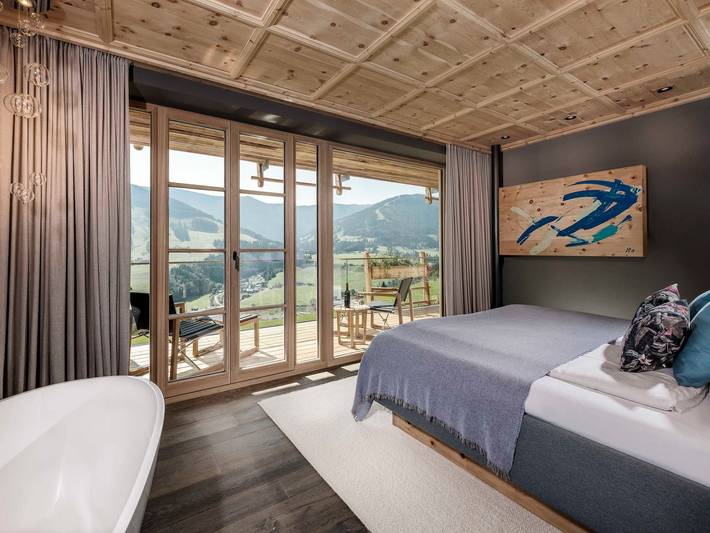 Ferienhaus für 4 Personen, mit Ausblick und Garten sowie Pool, kinderfreundlich im Salzburger Land - 4