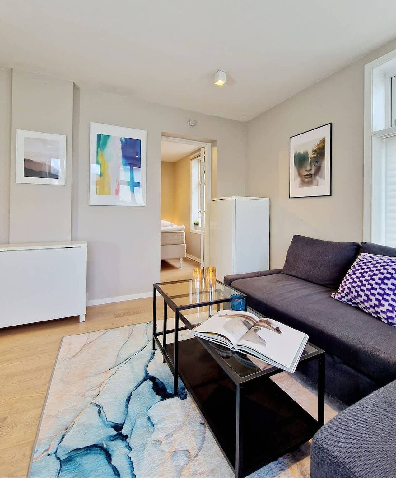 Entire apartment, Sleep well in Cozy hideout  Bryggen across the bay in Bergenhus, Bergen