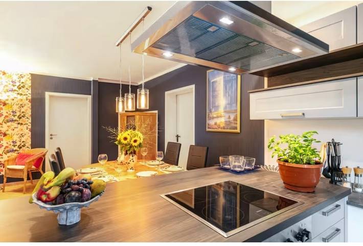 Ferienwohnung für 3 Personen, mit Terrasse und Garten sowie Ausblick - 1