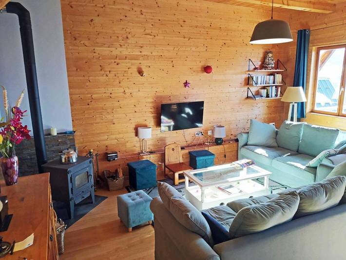 Chalet pour 8 personnes, avec terrasse