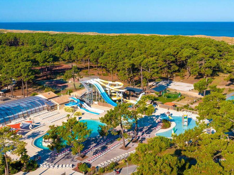 Camping Atlantic Club Montalivet - Mobilheim 6 personen - Mobilheim Confort + 4/6 Personen klimatisiert (ca. 35 m²) in Vendays-Montalivet, Lesparre-Médoc und Umgebung