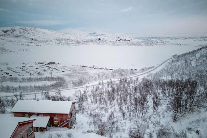 Gîte pour 8 personnes, avec vue ainsi que sauna et vue sur le lac à Kiruna - 3
