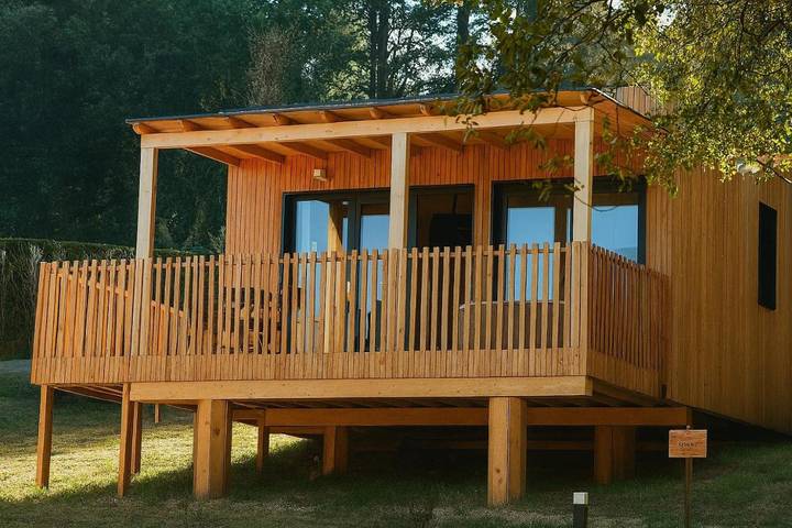 Camping für 3 Personen, mit Garten und Ausblick, mit Haustier in Galicien - 2