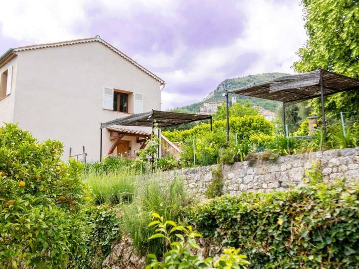 Appartement de vacances pour 6 personnes, avec Terrasse ainsi que Jardin et Vue