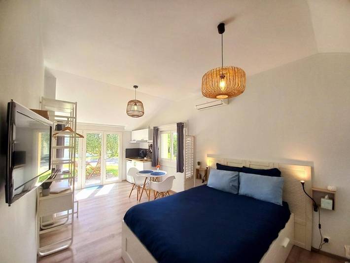 Location de vacances pour 2 personnes, avec jardin et terrasse à Rouffiac-Tolosan