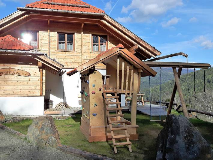 Ganze Ferienwohnung, Hubmoarhütte - Ferienhaus Hubmoarhütte in Sankt Marein bei Neumarkt, Lavanttaler Alpen