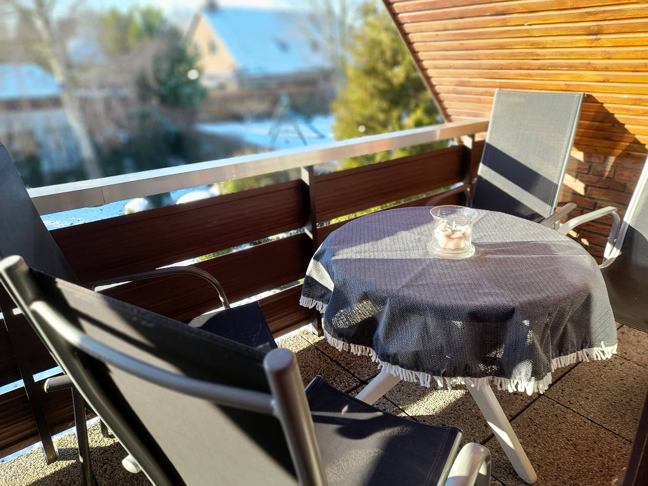 Ganze Wohnung, Ferienwohnung 'Haus Wohnrade' mit Balkon und Wi-Fi in Wesselburen, Nordseeküste